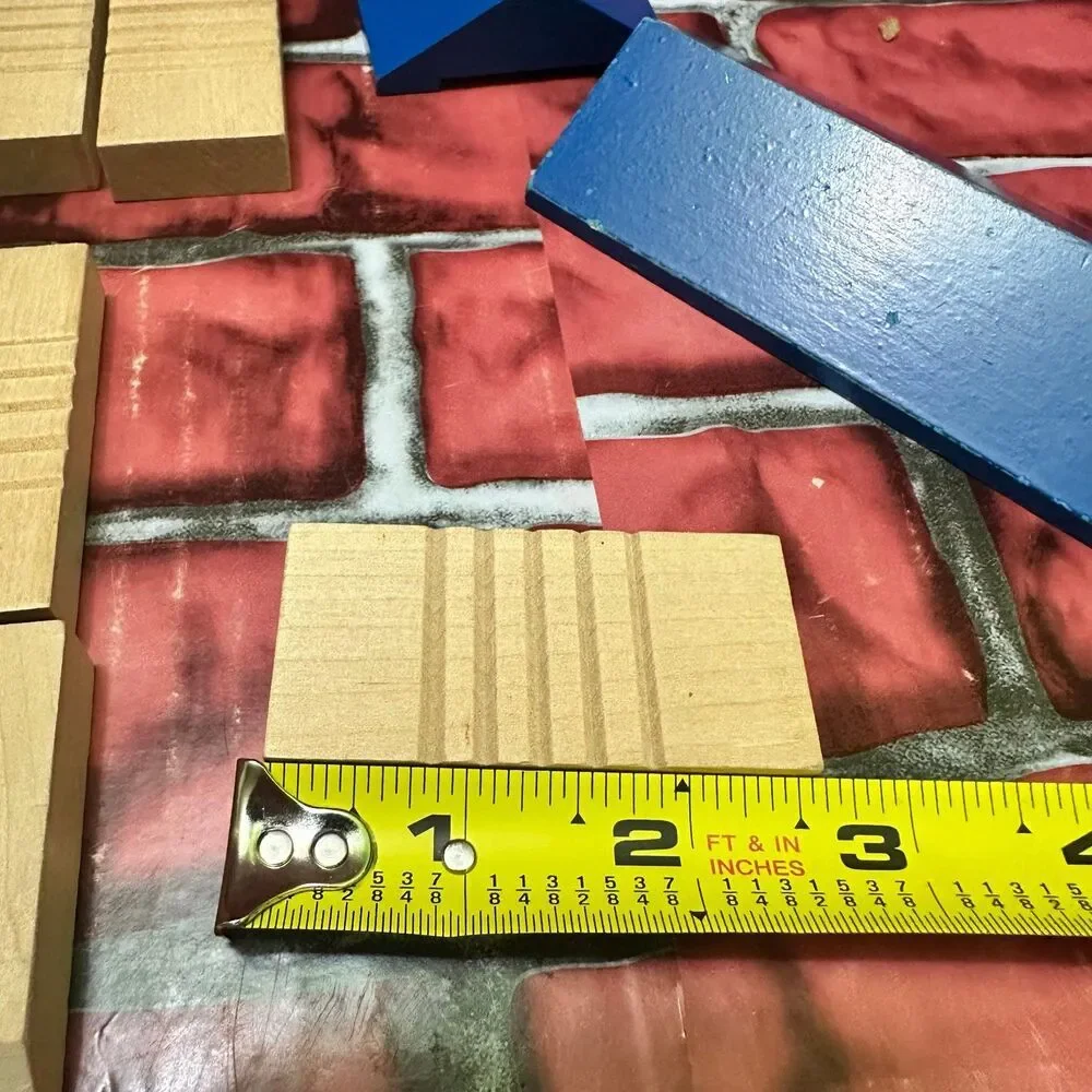 Thomas &  Friends Wooden Block Set with Blue Roofs